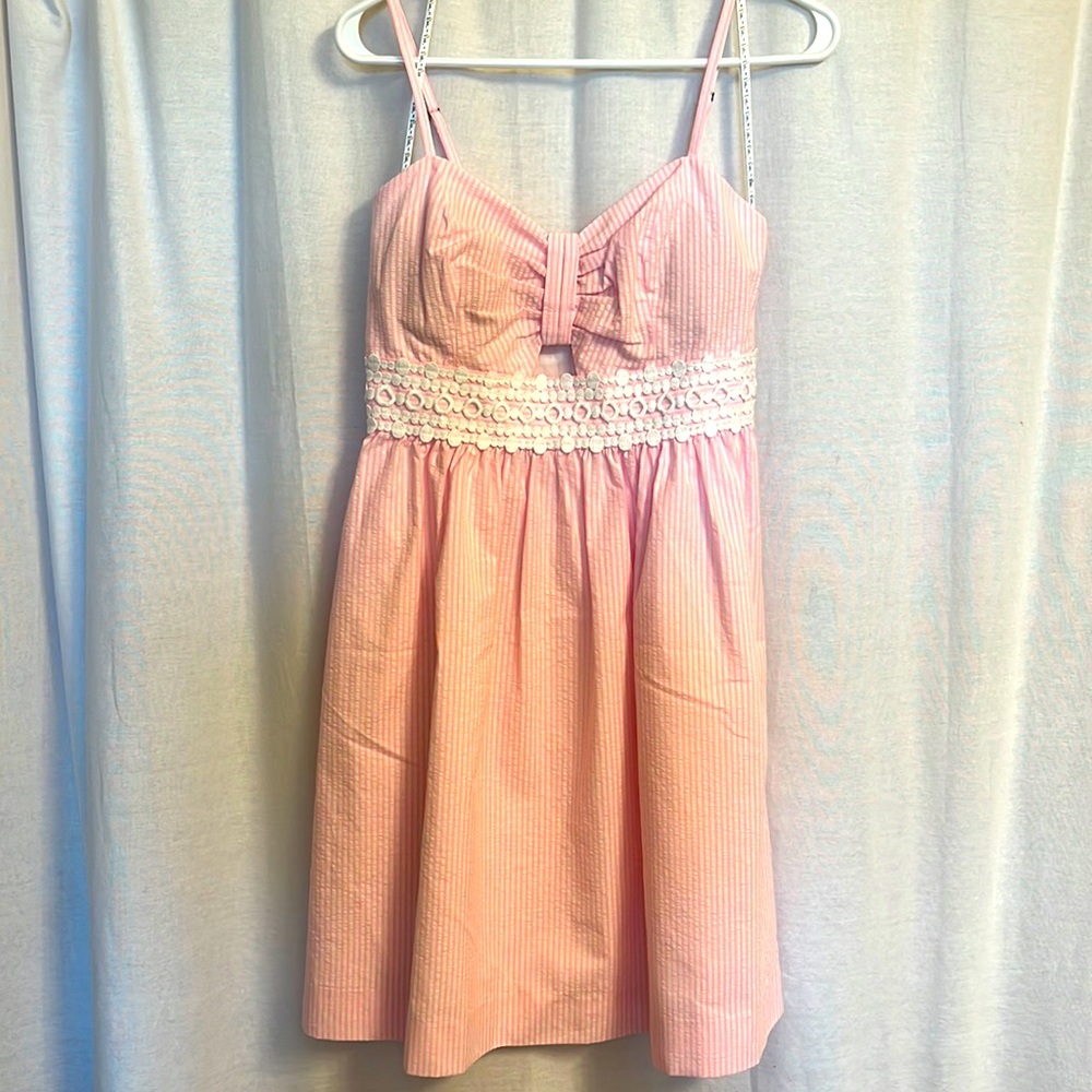 Never worn, NEW with tags, Lilly Pulitzer seersucker dress.
